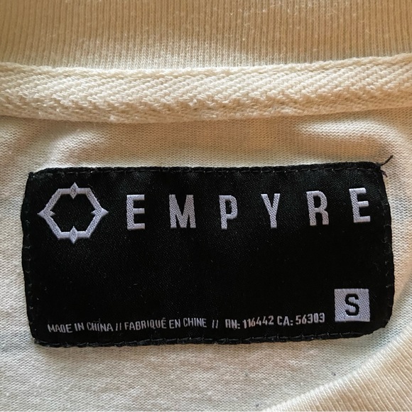 Empyre heavyweight striped T-shirt - Picture 2 of 2